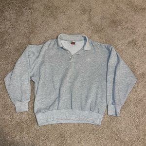 Vintage Nike Collar Pullover Sweater M